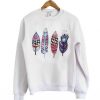 Aztec Feather Sweatshirt AI