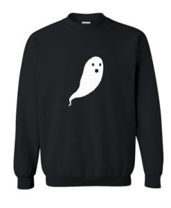 Ghost Pattern Sweatshirt AI