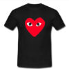 Heart with eyes T-shirt AI