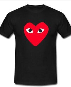 Heart with eyes T-shirt AI