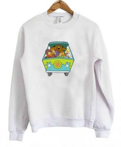 Scooby Doo Mystery Machine Sweatshirt AI