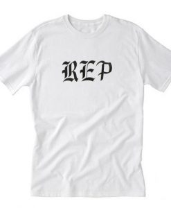 Taylor Swift White Rep T Shirt AI