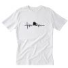 Tee Heartbeat Motorcycling T-Shirt AI