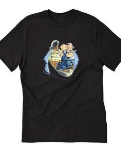 Vintage Betty Boop With Popeye Titanic T-Shirt AI