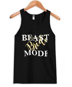 beast mode bride tank top AI