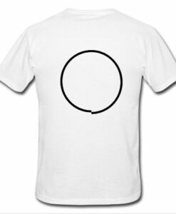 imperfect Circle T Shirt Back AI