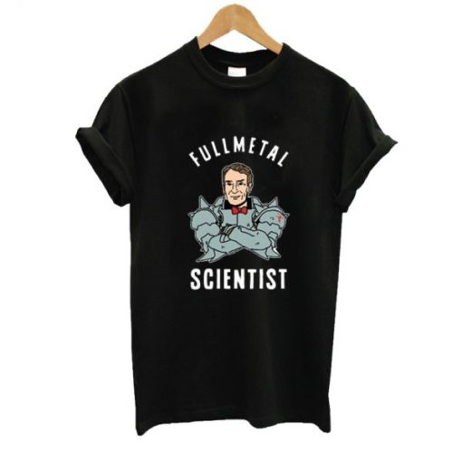 Fullmetal Scientist Funny t-shirt AI