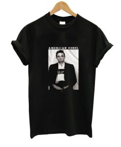 Johnny Cash Mug Shot Ugly Poster t-shirt AI
