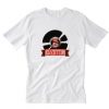 Led Zeppelin Mothership Record Ecru T-Shirt AI