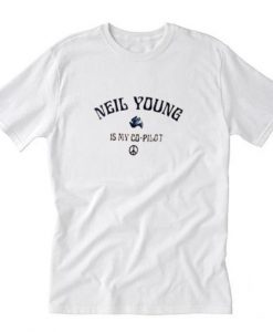 Neil Young Is My Copilot T-Shirt AI
