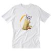 Purrito Cat In A Burrito Funny Mexican Food Kitty Salsa T-Shirt AI