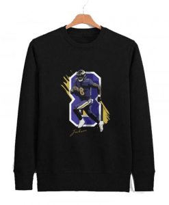 Baltimore Raven Lamar Jackson Sweatshirt AI