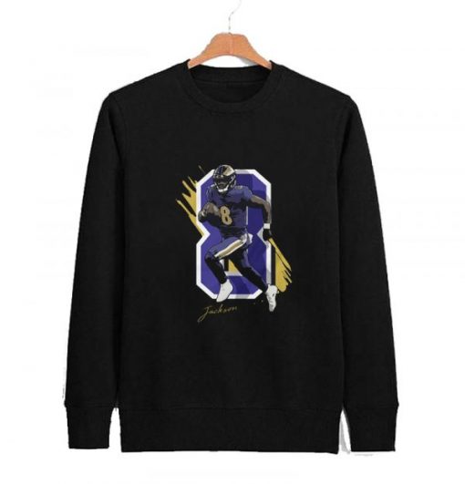 Baltimore Raven Lamar Jackson Sweatshirt AI