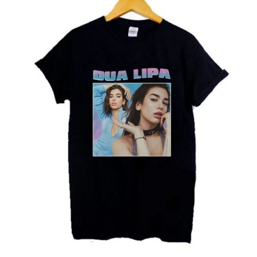 Classic Retro Dua Lipa Vintage T Shirt AI