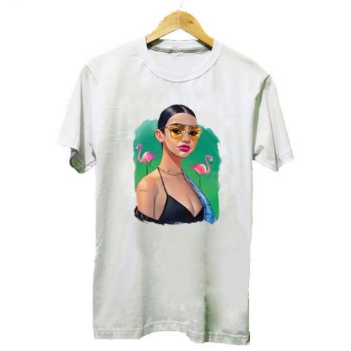 Dua Lipa Flamingo T-Shirt AI