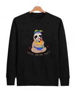 Free Mom Hugs Lgbt Sloth sweatshirt AI