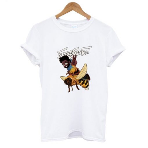 Free Spirit Bee t-shirt AI