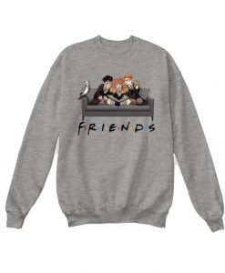 Friends-Harry Potter Patronus Daniel Radcliffe Emma Watson Sweatshirt AI