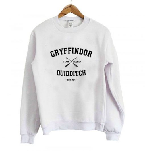 Gryffindor Quidditch Team Seeker sweatshirt AI