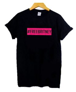Hashtag Free Britney t-shirt AI