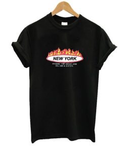 New York Where The Weak are Killed and Eaten T-Shirt AI