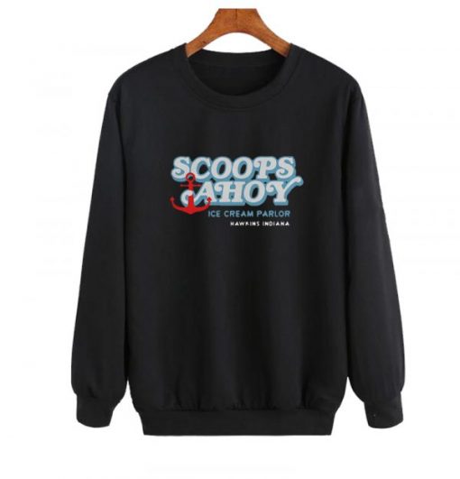 Scoops Ahoy Stranger Things Season 3 Sweatshirt AI
