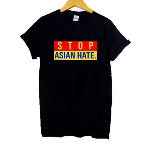 Stop Asian Hate Logo T Shirt AI