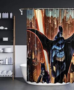 Dark Knight Batman Shower Curtains AI