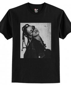 Rihanna B&W Aesthetic Unisex T-Shirt AI