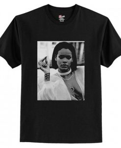 Rihanna Fenty B&W Aesthetic Unisex T-Shirt AI