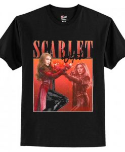 Vintage Scarlet Witch Wanda Maximoff T Shirt AI