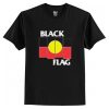 Black Flag X Aboriginal Flag T-Shirt AI