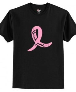 Breast Cancer Awareness Think Pink T-Shirt AI