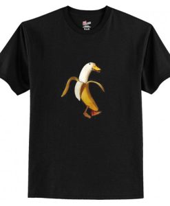 Funny Banana Duck Graphic T-Shirt AI