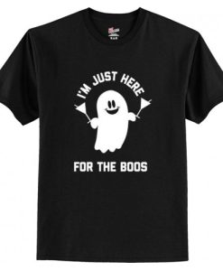 Im Just Here for the Boos, Halloween Party Tee T Shirt AI