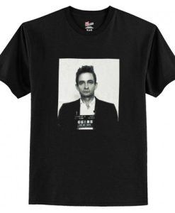 Johnny Cash Mugshot T Shirt AI