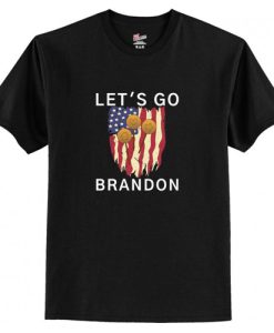 Let’s Go Brandon American Dalgona Game Shield Flag T-Shirt AI