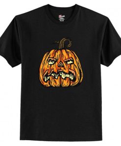Pumpkin Halloween T Shirt AI