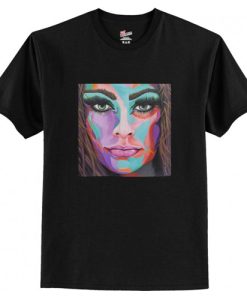 Sophia Loren Abstract T-Shirt AI