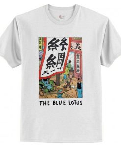 The Blue Lotus Tintin T-Shirt AI