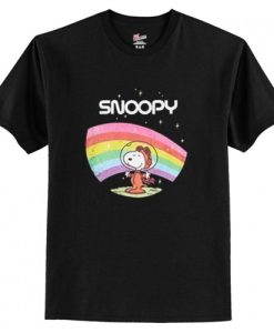 Snoopy Peanuts Rainbow T-Shirt AI