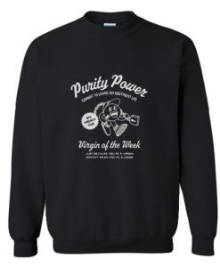 Virgin of the week Purity Power Sweatshirt AI