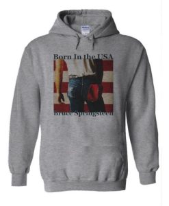 Born In The USA Bruce Springsteen Hoodie AI