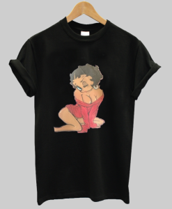 Betty Boop Sexy Playboy pose T Shirt AI