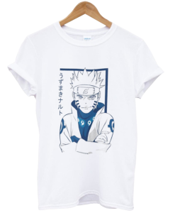 Blue Naruto portrait T Shirt AI