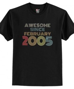 Vintage 2005 February New T-Shirt AI