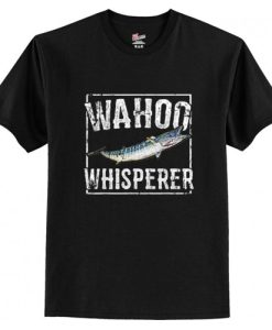 Wahoo Whisperer Deep Sea Fishing T Shirt AI