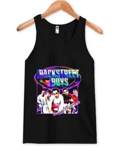 Backstreet Boys Larger Than Life Black Tank Top AI