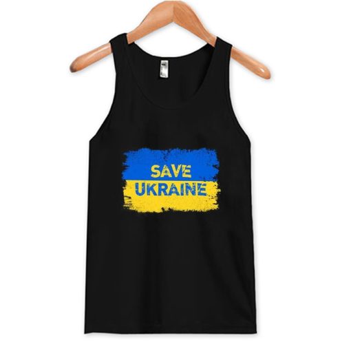 Save Ukraine Tank Top AI