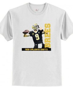 Vintage Style Drew Brees graphic T-Shirt AI